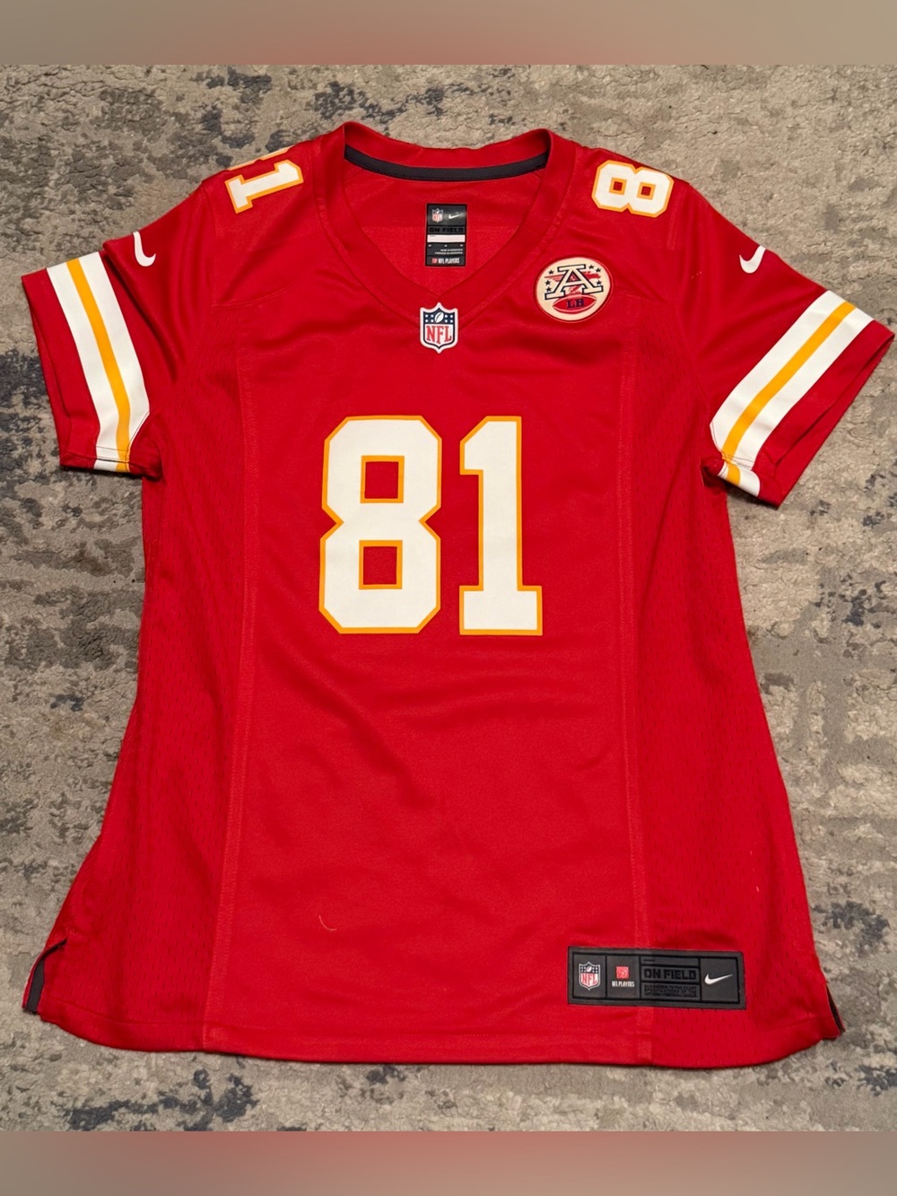Nike Kansas City Chiefs Tony Moeaki #81 NFL Jersey Red Men’s Medium